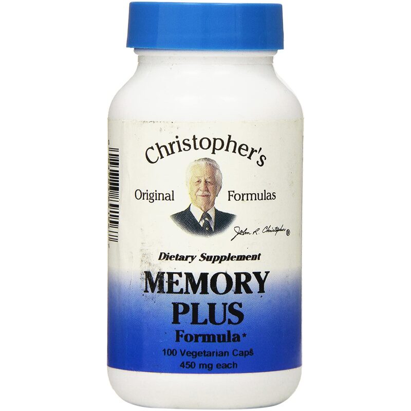 Product Listing Image for Dr Christophers Memory Plus Formula 100 Caps