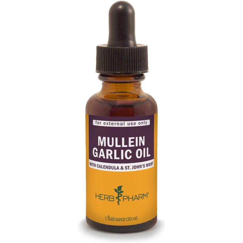 Product Listing Image for Herb Pharm Mullein Garlic Oil 1oz