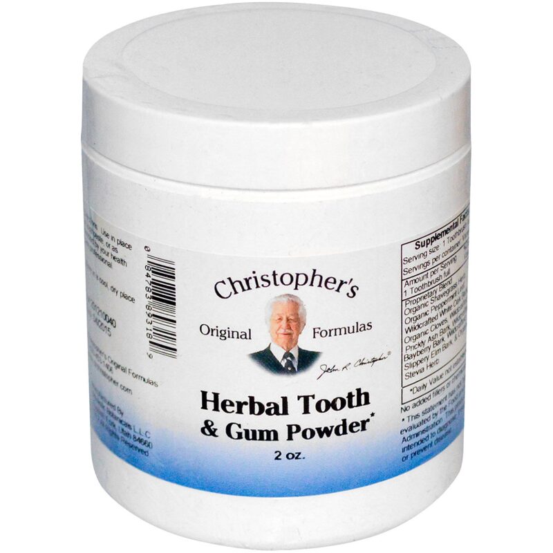 Product Listing Image for Dr Christophers Herbal Tooth and Gum Powder 2oz