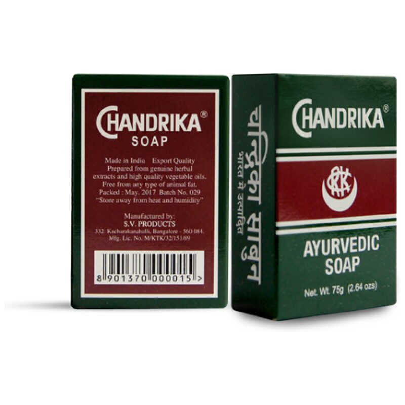 Label Image for Chandrika Ayurvedic Soap