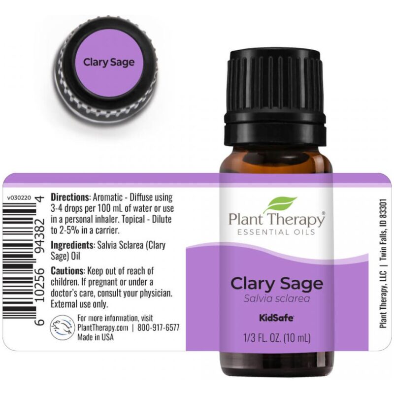 Label Image for Plant Therapy Clary Sage Essential Oil