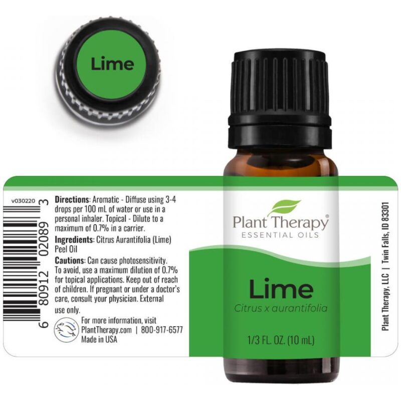 Label Image for Plant Therapy Lime Essential Oil