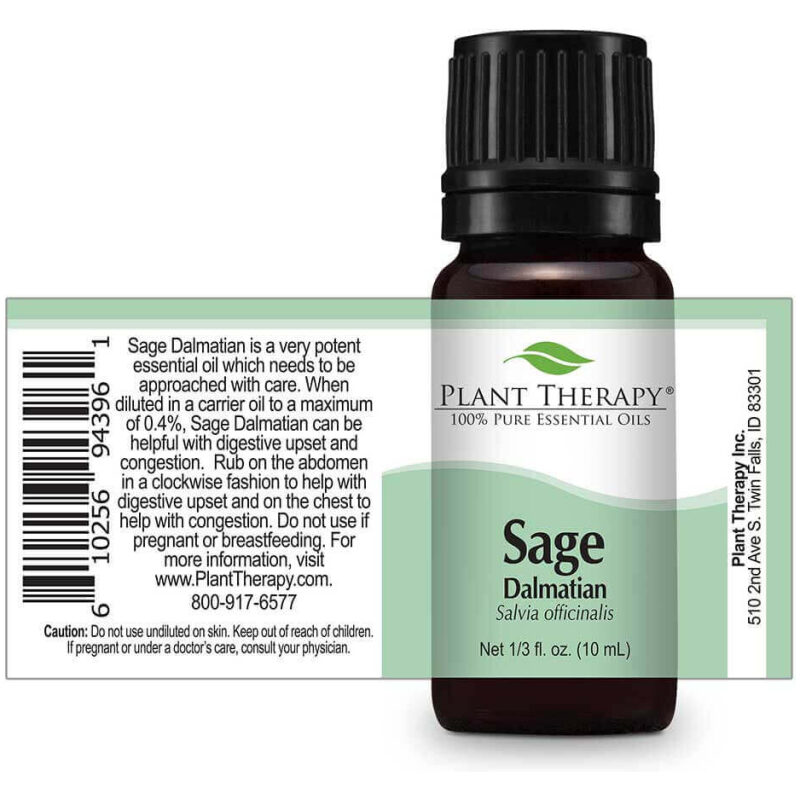 Label Image for Plant Therapy Sage Essential Oil