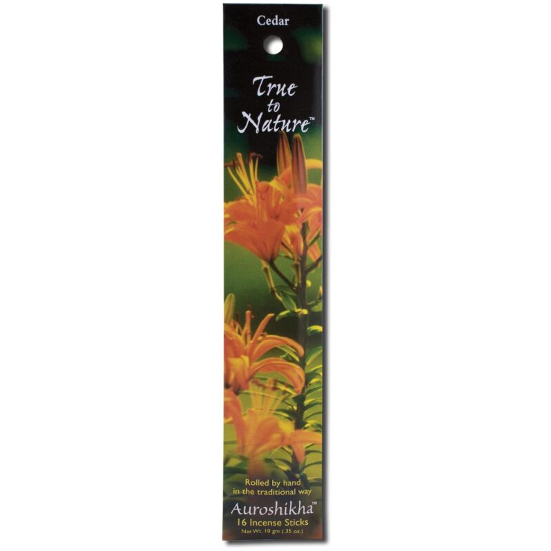 Product Listing Image for Auroshikha True to Nature Cedar Incense