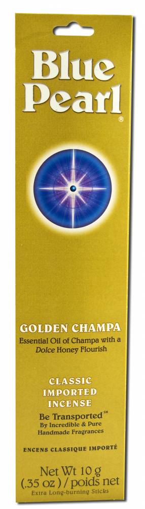 Product Listing Image for Blue Pearl Premium Golden Champa Incense