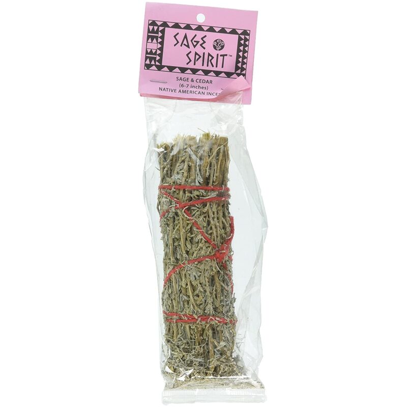 Product Listing Image for Sage Spirit Sage and Cedar Smudge Stick