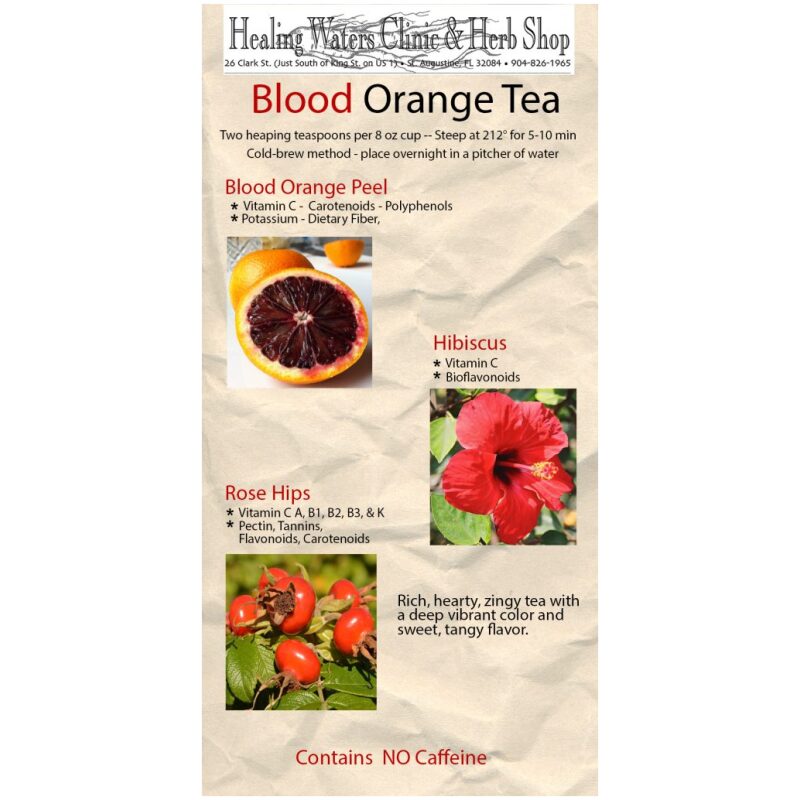 Product Informational Image for Adagio Teas Blood Orange Tea