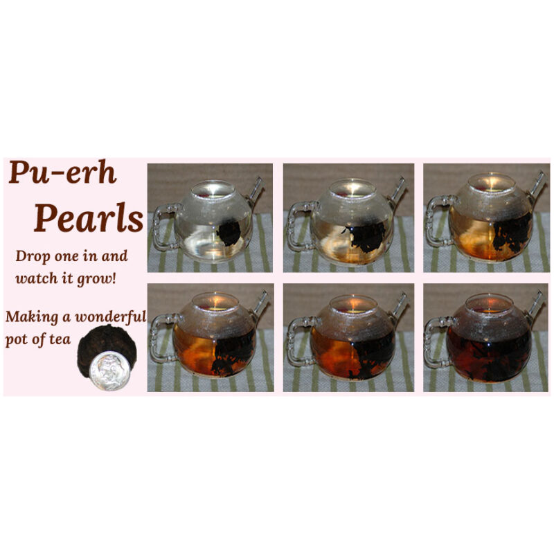 Demonstration Image for Adagio Teas Pu-Erh Pearls