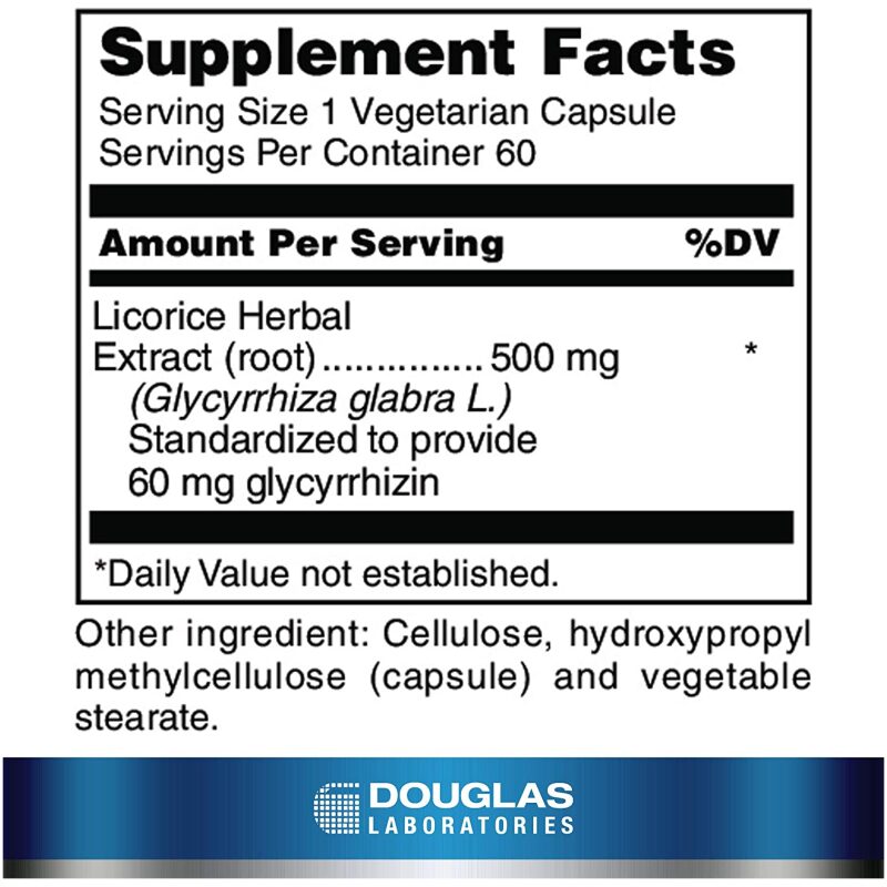 Label Image for Douglas Laboratories Licorice Root-V