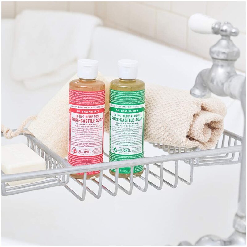 Supporting Image for Dr. Bronner's Hemp Rose Castile Soap