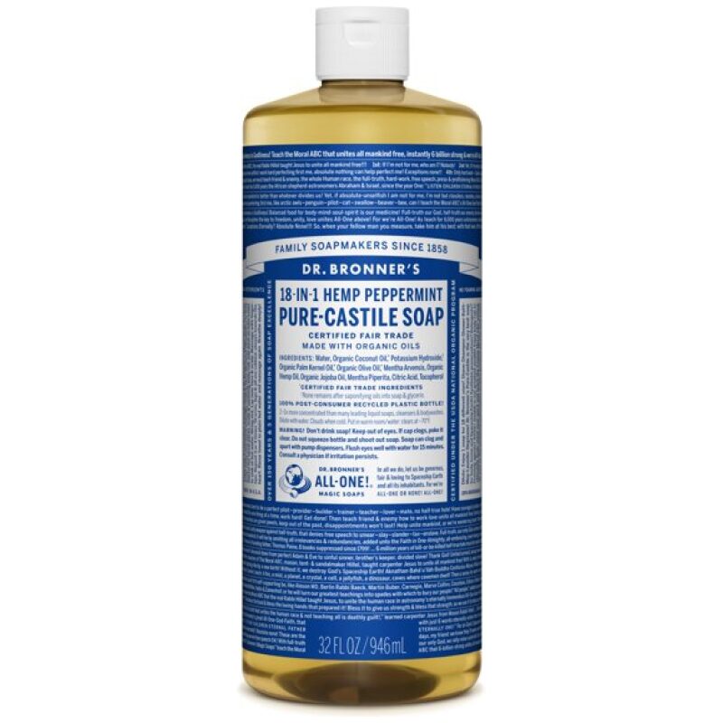 Product Listing Image for Dr. Bronner's Pure Castile Soap Peppermint 32 oz