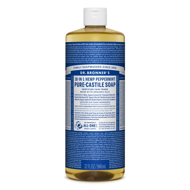 Product Listing Image for Dr. Bronner's Pure Castile Soap Peppermint 32 oz