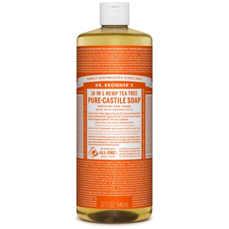 Product Listing Image for Dr. Bronner's Pure Castile Soap Tea Tree 32 oz