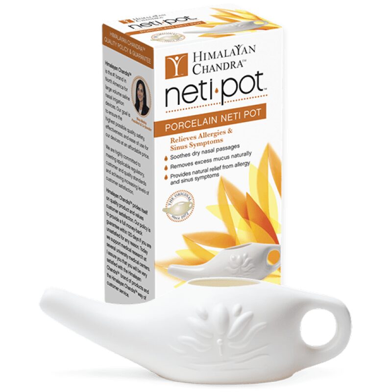 Product Listing Image for Himalayan Chandra Porcelain Neti Pot