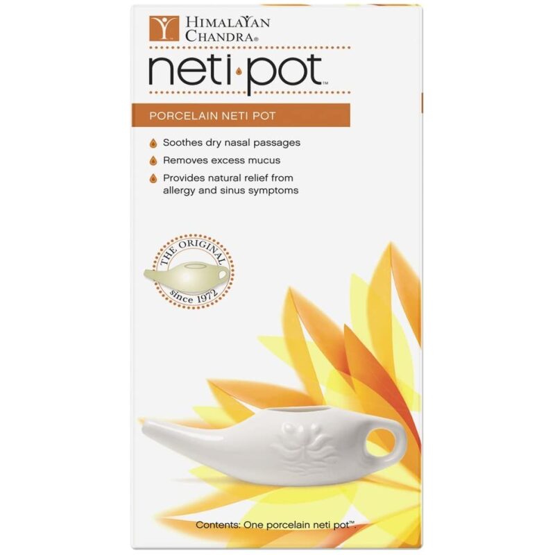 Box Image for Himalayan Chandra Porcelain Neti Pot