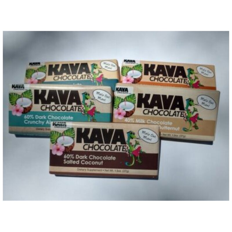 Supporting Image for Kava Chocolate Dark Salted Coconut
