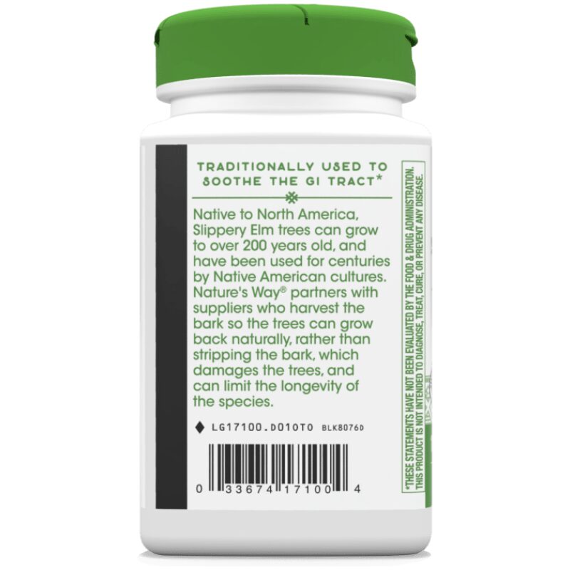 Alternative Product Image for Natures Way Slippery Elm Bark Capsules
