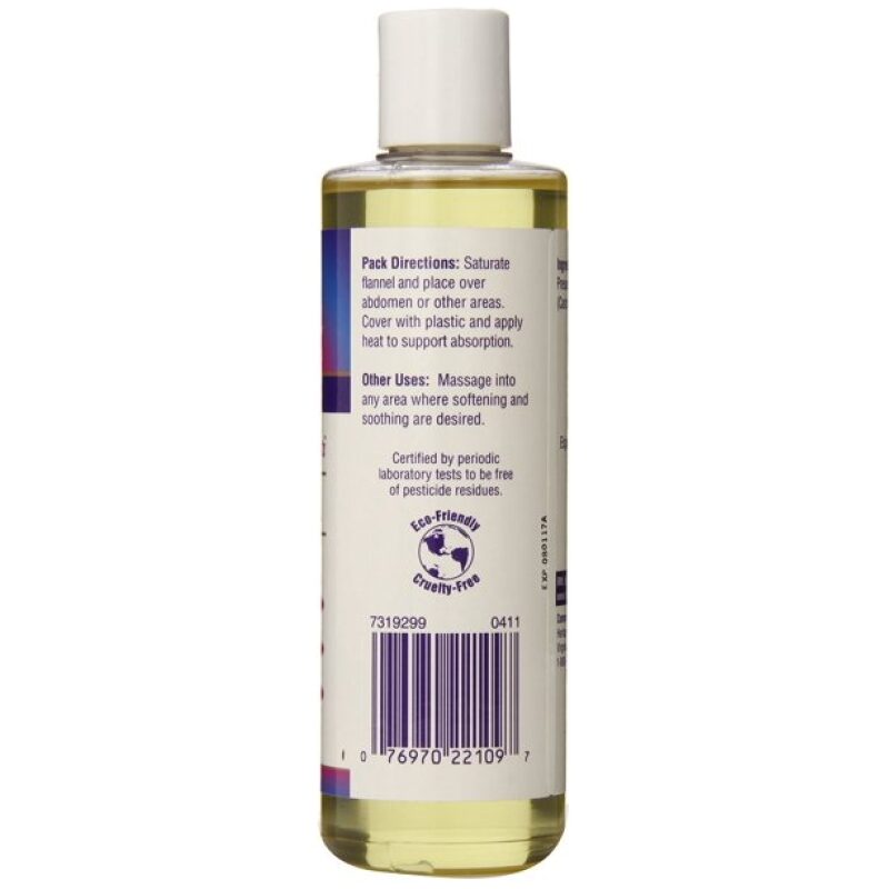 Label Image for Heritage Store Castor Oil Small