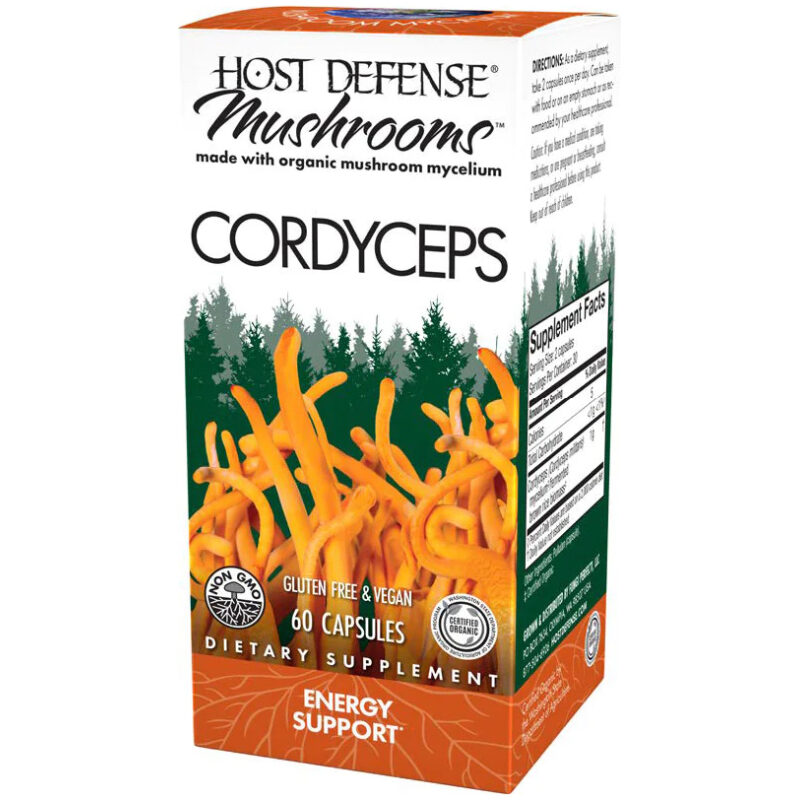 Product listing image for Host Defense Cordyceps Capsules Energy Support
