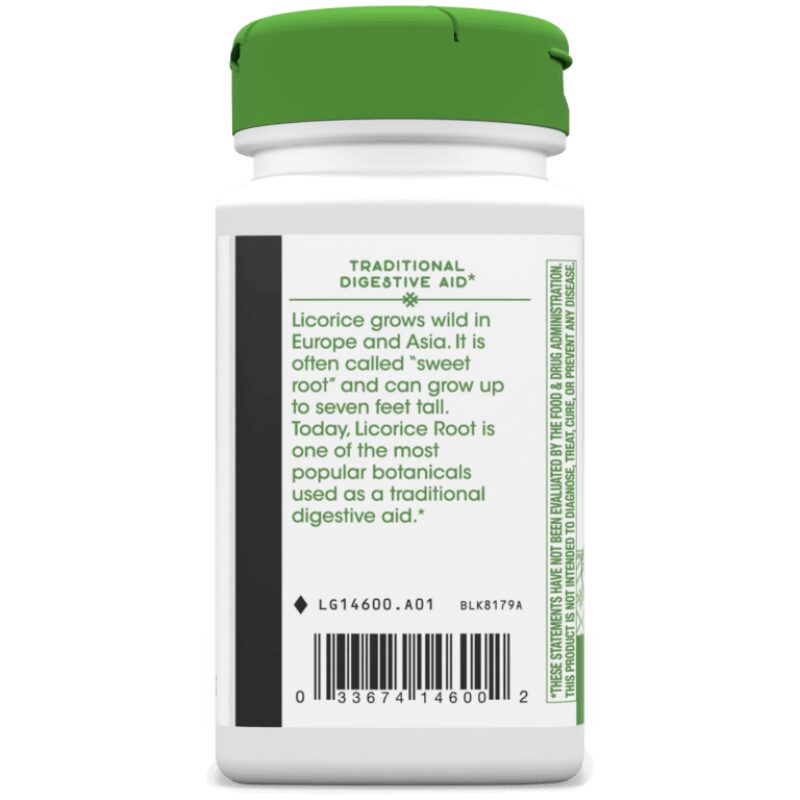 Label Image for Nature's Way Licorice Root Capsules