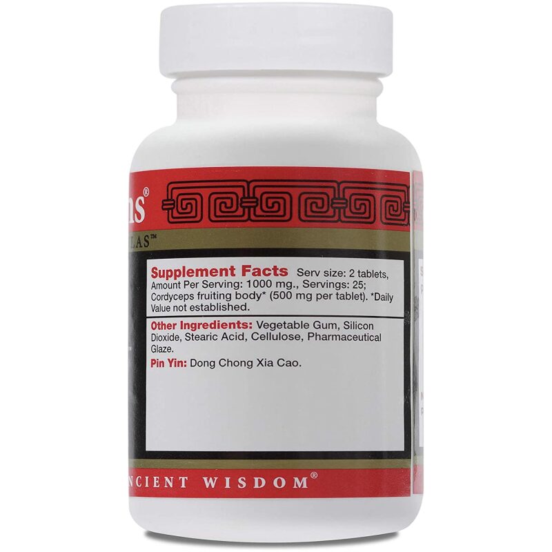 Side View Product Health Concerns Cordyceps PS