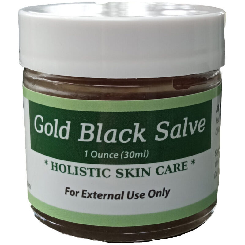 Product image of gold black salve