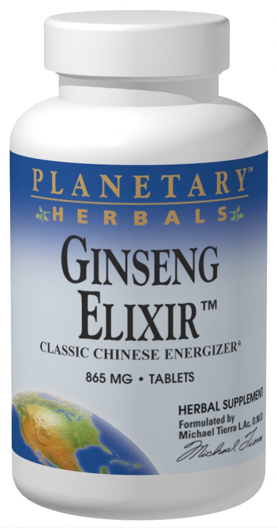 Planetary Herbals Ginsing Elixer Tablets