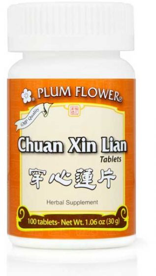 Product Listing Image for Plum Flower Chuan Xin Lian Tablets