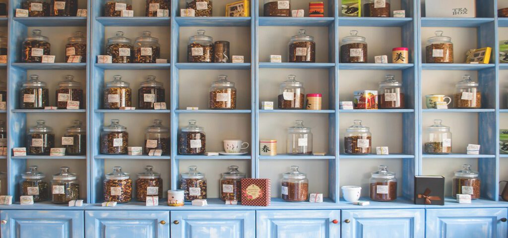 Jars of Herbal Medicine