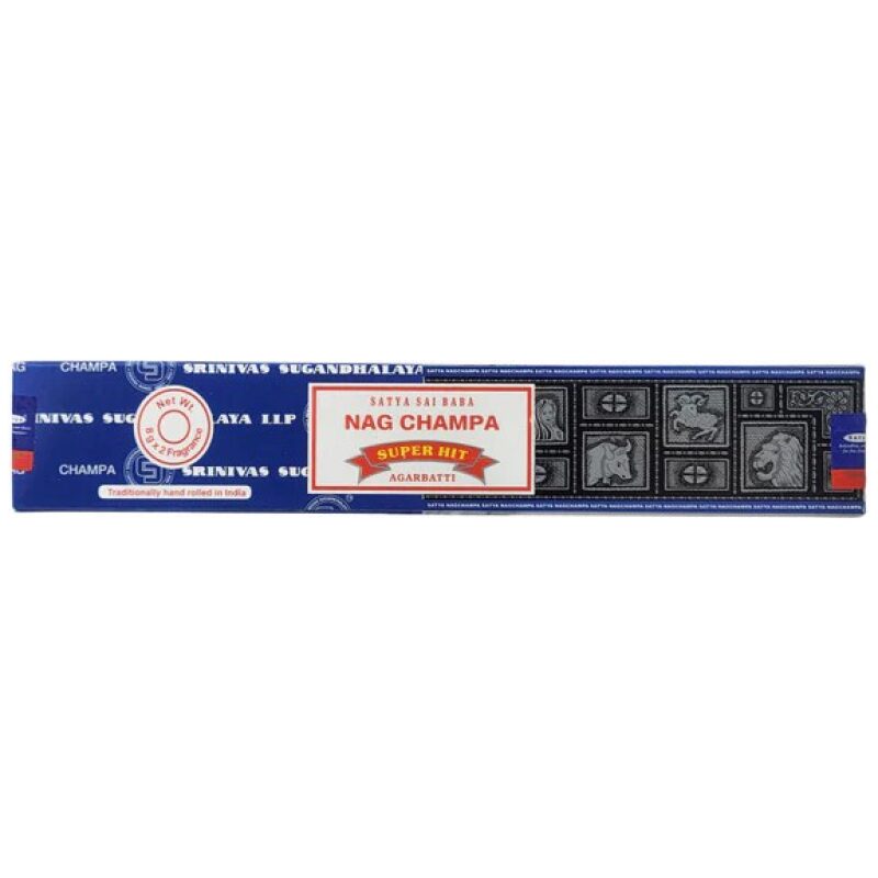 A box of Nag Champa Super Hit combo incense sticks