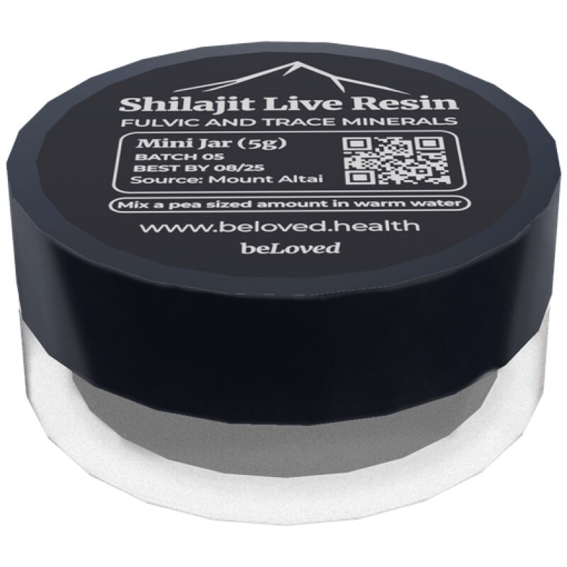 Container of Shilajit Live Resin