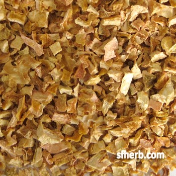 A pile of cut California Lemon Peel