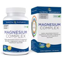 A Package of Nordic Naturals Magnesium Complex in the 90 capsule size