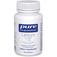 Lithium (Orotate) 5mg (180 capsules) [Pure Encapsulations]